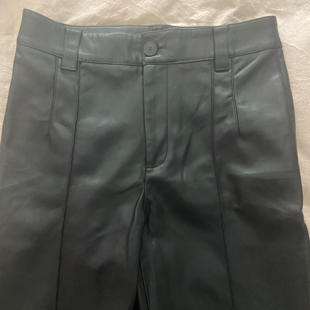 Zara Faux Leather Pants